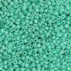 Seed beads 11/0 (2mm) Teal green